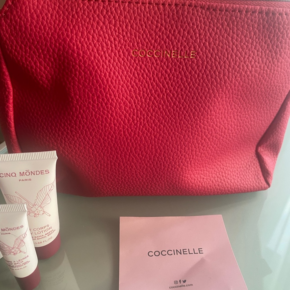 COPY - Cocinelle  Red leather travel bag - Picture 3 of 4